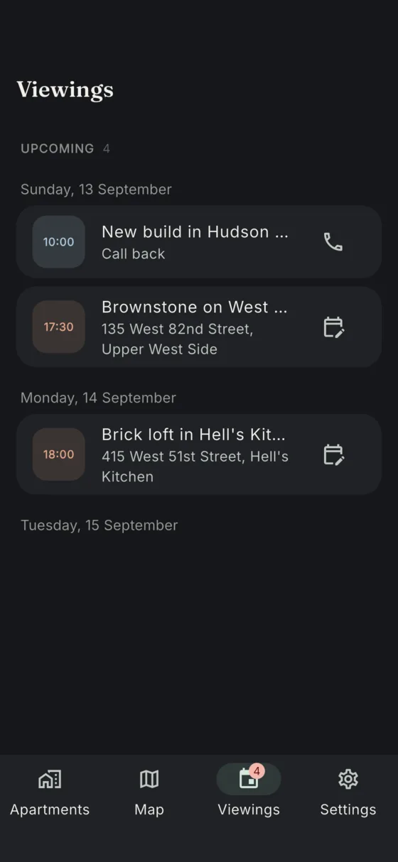 Viewings