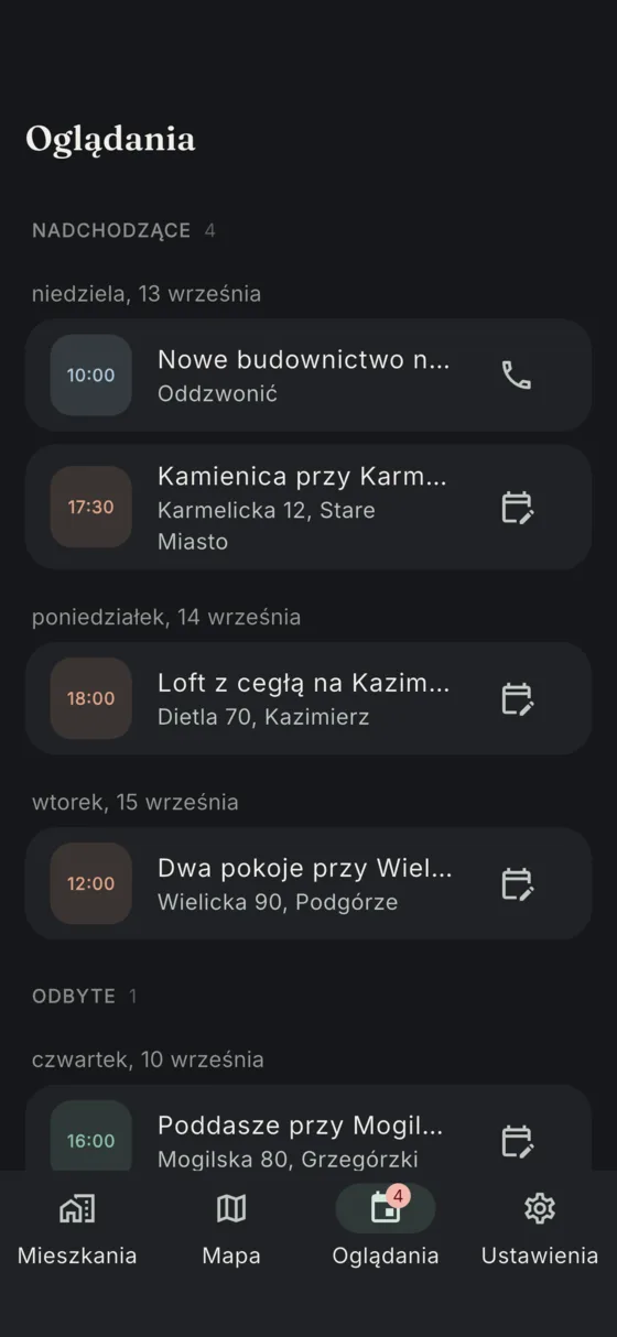 Oglądania
